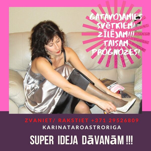 Karina Arsenjana atsauksmes astrologs riga Taro zīlēšana riga zīlniece rīga horoskops