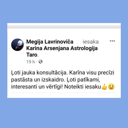 Karina Arsenjana sertificets Astrologs riga Taro zilesana zilniece riga horoskops tarologs