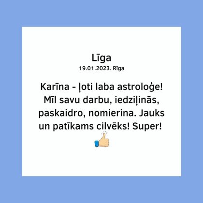 Karina Arsenjana atsauksmes 40 Astrologs riga Taro zilesana zilniece riga horoskops