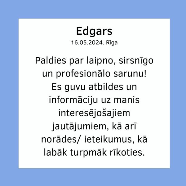 Karina Arsenjana atsauksmes Astrologs riga Taro zilesana zilniece riga prognoze horoskops 