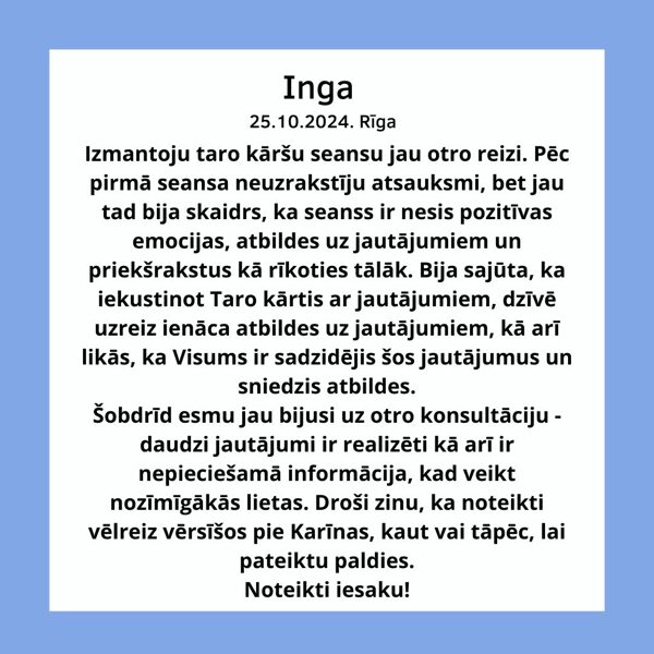 Karina Arsenjana астрология гадание на картах таро расклады гороскоп астролог в риге gadal