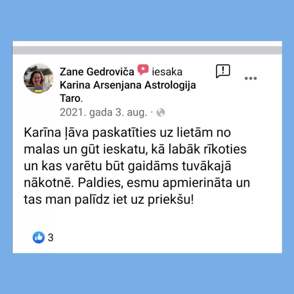 Karina Arsenjana sertificets Astrologs riga Taro zilesana zilniece riga horoskops tarologs