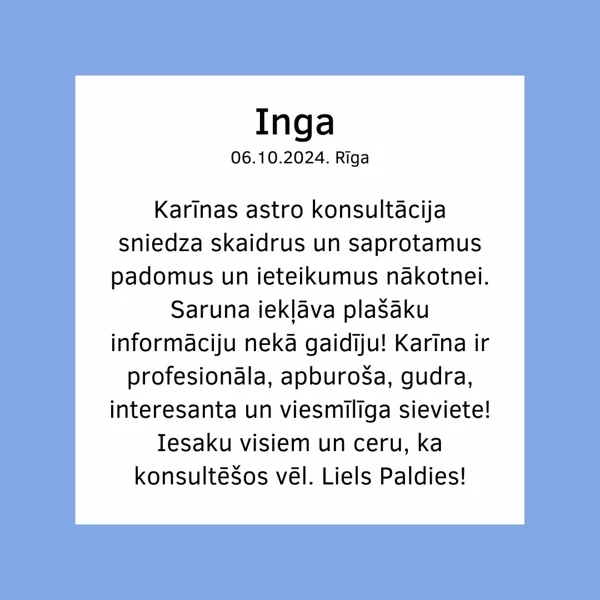 Karina Arsenjana sertificets Astrologs riga Taro zilesana zilniece riga horoskops tarologs