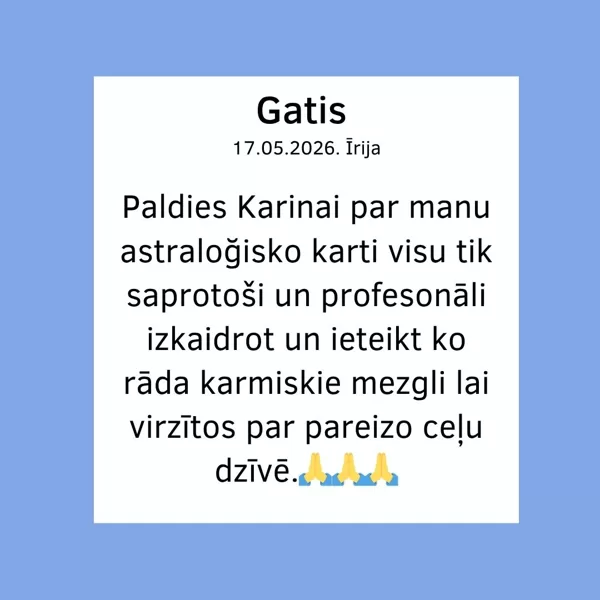 Karina Arsenjana atsauksmes Astrologs Taro zilesana zilniece riga horoskops zīlēšana taro 